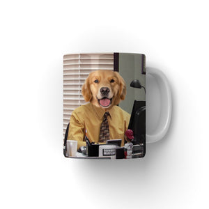 The Ryan (The Office USA Inspired): Custom Pet Coffee Mug - Paw & Glory - Dog Portraits - Pet Portraits