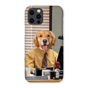 The Ryan (The Office USA Inspired): Custom Pet Phone Case - Paw & Glory - Dog Portraits - Pet Portraits