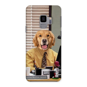 The Ryan (The Office USA Inspired): Custom Pet Phone Case - Paw & Glory - Dog Portraits - Pet Portraits