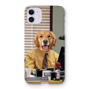 The Ryan (The Office USA Inspired): Custom Pet Phone Case - Paw & Glory - Dog Portraits - Pet Portraits