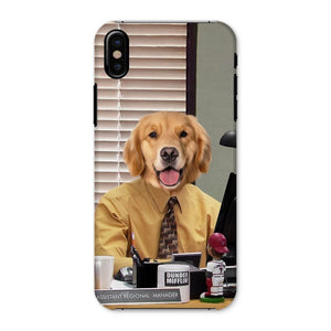 The Ryan (The Office USA Inspired): Custom Pet Phone Case - Paw & Glory - Dog Portraits - Pet Portraits