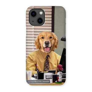 The Ryan (The Office USA Inspired): Custom Pet Phone Case - Paw & Glory - Dog Portraits - Pet Portraits