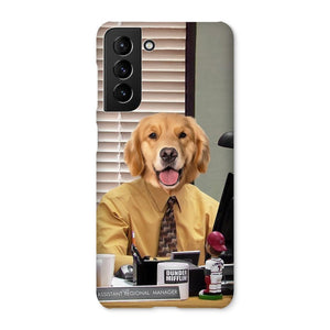 The Ryan (The Office USA Inspired): Custom Pet Phone Case - Paw & Glory - Dog Portraits - Pet Portraits