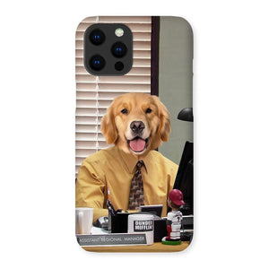 The Ryan (The Office USA Inspired): Custom Pet Phone Case - Paw & Glory - Dog Portraits - Pet Portraits