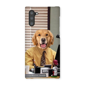 The Ryan (The Office USA Inspired): Custom Pet Phone Case - Paw & Glory - Dog Portraits - Pet Portraits