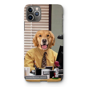 The Ryan (The Office USA Inspired): Custom Pet Phone Case - Paw & Glory - Dog Portraits - Pet Portraits