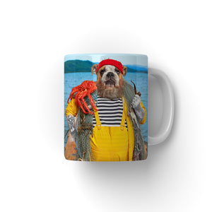 The Sailor: Custom Pet Coffee Mug - Paw & Glory - Dog Portraits - Pet Portraits