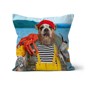 The Sailor: Custom Pet Pillow - Paw & Glory - Dog Portraits - Pet Portraits