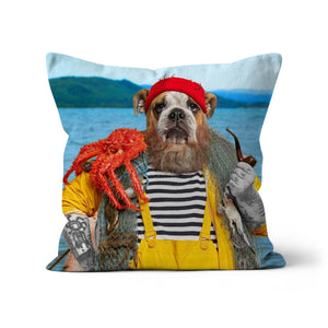 The Sailor: Custom Pet Pillow - Paw & Glory - Dog Portraits - Pet Portraits