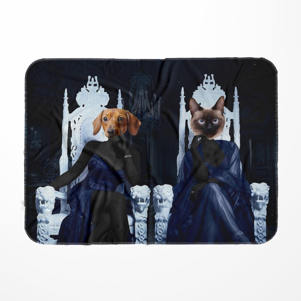 The Sassy Housewives Of Atlanta: Custom Pet Blanket - Paw & Glory - Dog Portraits - Pet Portraits