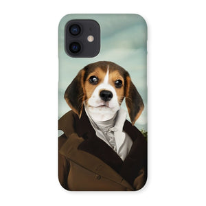 The Scholar: Custom Pet Phone Case - Paw & Glory - Dog Portraits - Pet Portraits