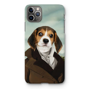 The Scholar: Custom Pet Phone Case - Paw & Glory - Dog Portraits - Pet Portraits