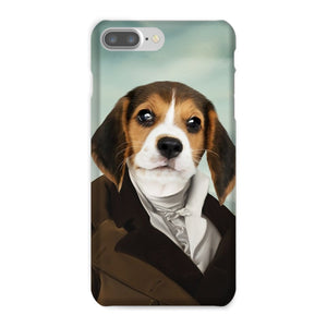 The Scholar: Custom Pet Phone Case - Paw & Glory - Dog Portraits - Pet Portraits