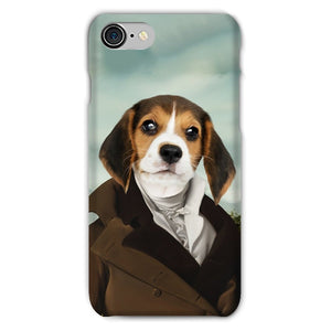 The Scholar: Custom Pet Phone Case - Paw & Glory - Dog Portraits - Pet Portraits