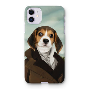 The Scholar: Custom Pet Phone Case - Paw & Glory - Dog Portraits - Pet Portraits