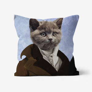 The Scholar: Custom Pet Pillow - Paw & Glory - Dog Portraits - Pet Portraits