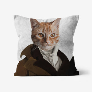 The Scholar: Custom Pet Pillow - Paw & Glory - Dog Portraits - Pet Portraits