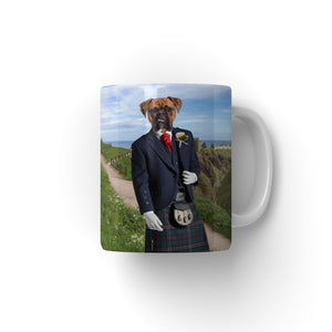 The Scottish Gent: Custom Pet Coffee Mug - Paw & Glory - Dog Portraits - Pet Portraits