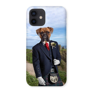 The Scottish Gent: Custom Pet Phone Case - Paw & Glory - Dog Portraits - Pet Portraits