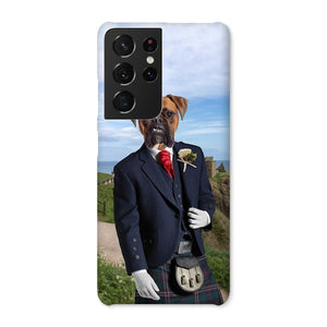 The Scottish Gent: Custom Pet Phone Case - Paw & Glory - Dog Portraits - Pet Portraits