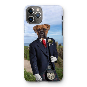 The Scottish Gent: Custom Pet Phone Case - Paw & Glory - Dog Portraits - Pet Portraits