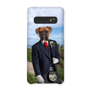 The Scottish Gent: Custom Pet Phone Case - Paw & Glory - Dog Portraits - Pet Portraits