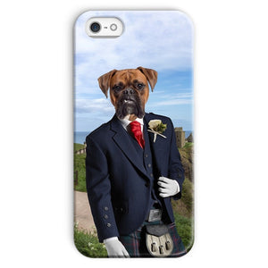 The Scottish Gent: Custom Pet Phone Case - Paw & Glory - Dog Portraits - Pet Portraits