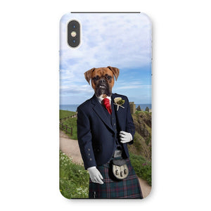 The Scottish Gent: Custom Pet Phone Case - Paw & Glory - Dog Portraits - Pet Portraits