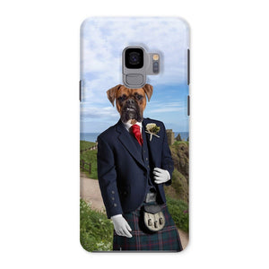 The Scottish Gent: Custom Pet Phone Case - Paw & Glory - Dog Portraits - Pet Portraits