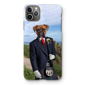 The Scottish Gent: Custom Pet Phone Case - Paw & Glory - Dog Portraits - Pet Portraits