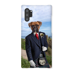 The Scottish Gent: Custom Pet Phone Case - Paw & Glory - Dog Portraits - Pet Portraits