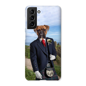 The Scottish Gent: Custom Pet Phone Case - Paw & Glory - Dog Portraits - Pet Portraits