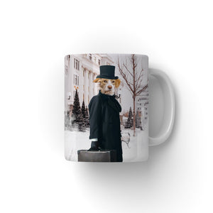 The Scrooge: Custom Pet Coffee Mug - Paw & Glory - Dog Portraits - Pet Portraits