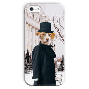 The Scrooge: Custom Pet Phone Case - Paw & Glory - Dog Portraits - Pet Portraits