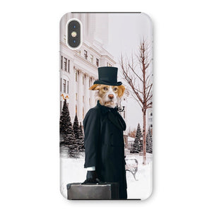 The Scrooge: Custom Pet Phone Case - Paw & Glory - Dog Portraits - Pet Portraits