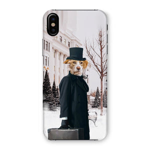 The Scrooge: Custom Pet Phone Case - Paw & Glory - Dog Portraits - Pet Portraits