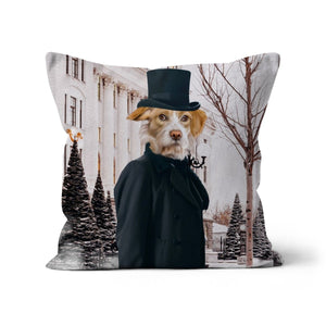 The Scrooge: Custom Pet Pillow - Paw & Glory - Dog Portraits - Pet Portraits