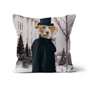 The Scrooge: Custom Pet Pillow - Paw & Glory - Dog Portraits - Pet Portraits