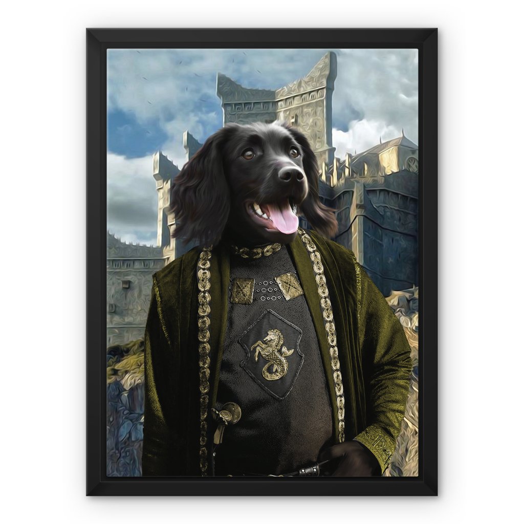 The Sea Lord (House Of The Dragon Inspired): Custom Pet Canvas - Paw & Glory - Dog Portraits - Pet Portraits