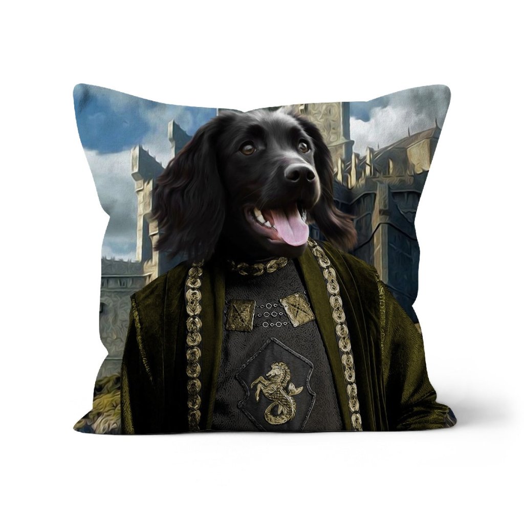 The Sea Lord (House Of The Dragon Inspired): Custom Pet Pillow - Paw & Glory - Dog Portraits - Pet Portraits