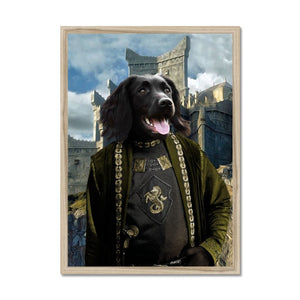 The Sea Lord (House Of The Dragon Inspired): Custom Pet Portrait - Paw & Glory - Dog Portraits - Pet Portraits