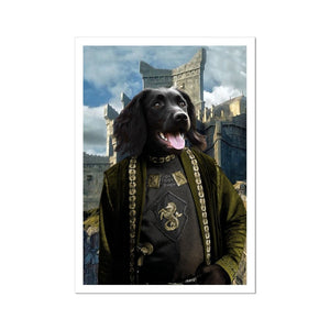 The Sea Lord (House Of The Dragon Inspired): Custom Pet Portrait - Paw & Glory - Dog Portraits - Pet Portraits