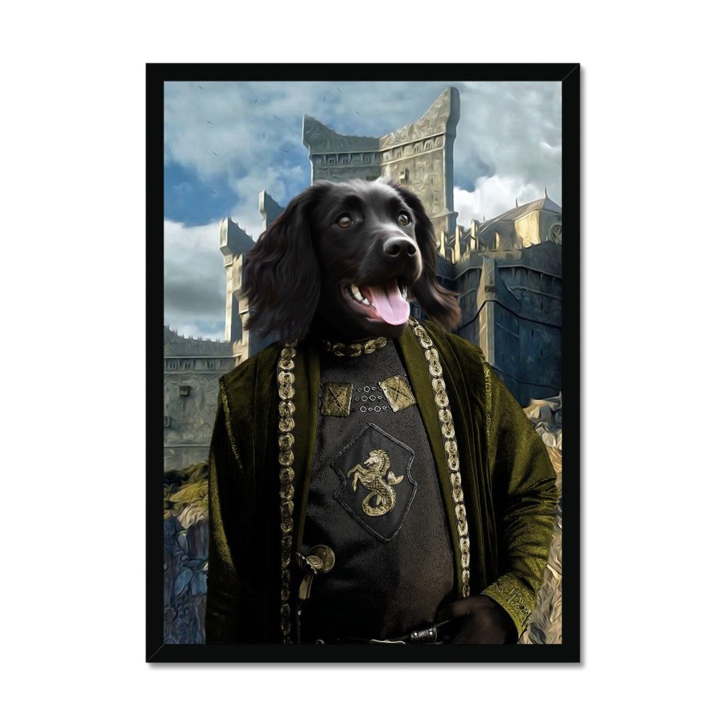 The Sea Lord (House Of The Dragon Inspired): Custom Pet Portrait - Paw & Glory - Dog Portraits - Pet Portraits