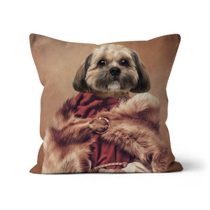 The She Viking: Custom Pet Pillow - Paw & Glory - Dog Portraits - Pet Portraits