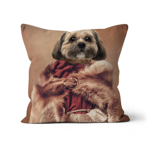 The She Viking: Custom Pet Pillow - Paw & Glory - Dog Portraits - Pet Portraits