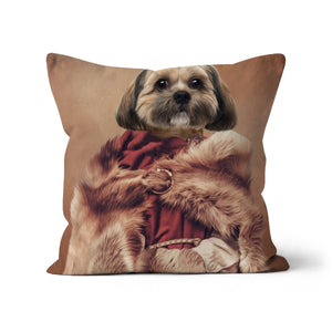 The She Viking: Custom Pet Pillow - Paw & Glory - Dog Portraits - Pet Portraits