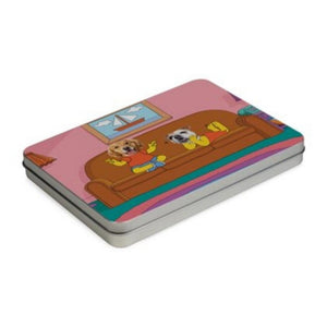 The Simpsons (Bart and Lisa): Custom Pet Puzzle - Paw & Glory - Dog Portraits - Pet Portraits