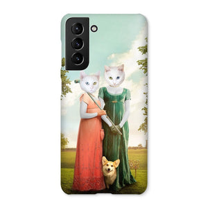 The Sisters (Bridgerton Inspired): Custom Pet Phone Case - Paw & Glory - Dog Portraits - Pet Portraits