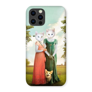 The Sisters (Bridgerton Inspired): Custom Pet Phone Case - Paw & Glory - Dog Portraits - Pet Portraits