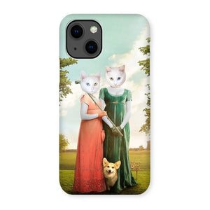 The Sisters (Bridgerton Inspired): Custom Pet Phone Case - Paw & Glory - Dog Portraits - Pet Portraits